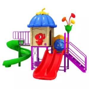Affordable outdoor kids playground set for interactive garden entertainment